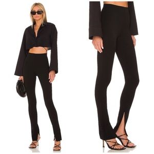 REFORMATION CHIC SPLIT HEM HIGH WAIST SKINNIES MOTHER LACADEMIE LOVERS FRIENDS